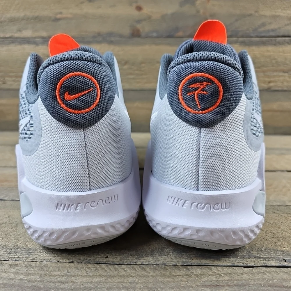 Nike KD Trey 5 IX Men's Basketball Casual Shoes Pure Platinum Cool Grey - Picture 3 of 11